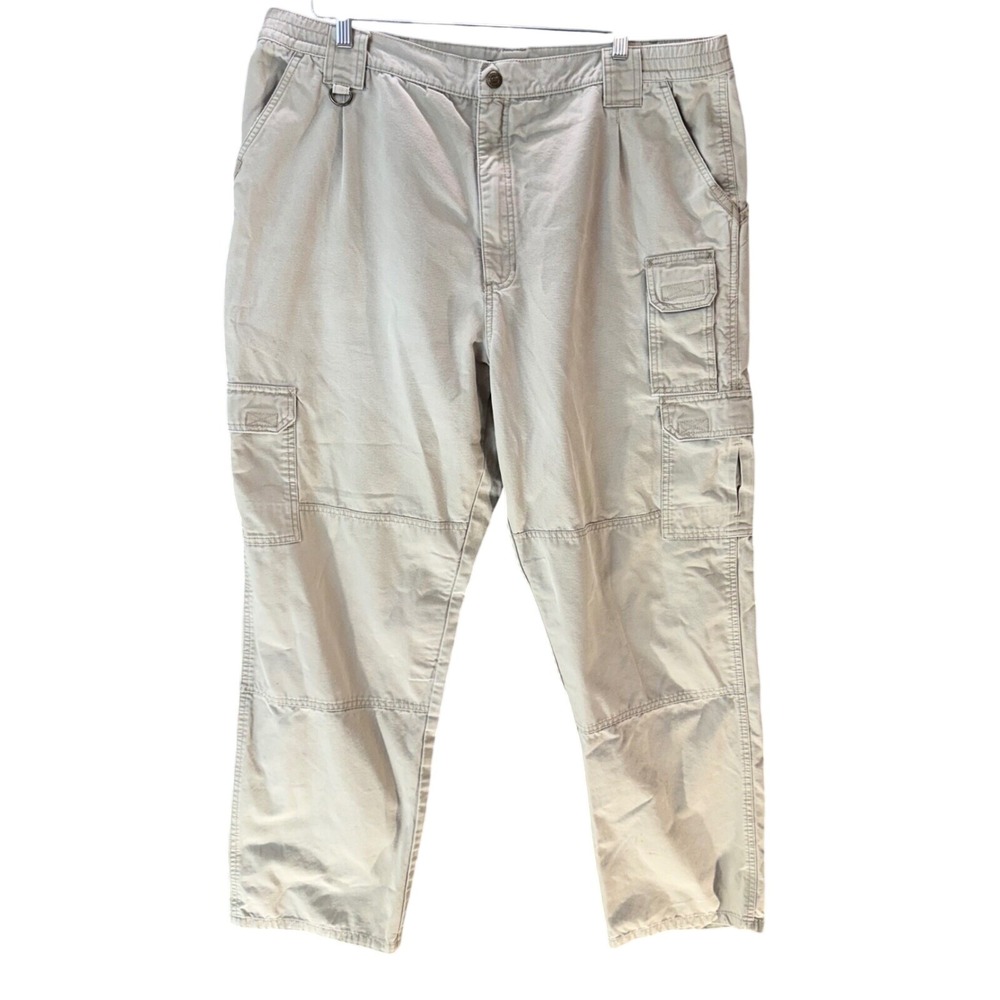 5.11 Tactical Pants Mens 40x32 Khaki Cargo Utility Work Hiking Outdoor Utility